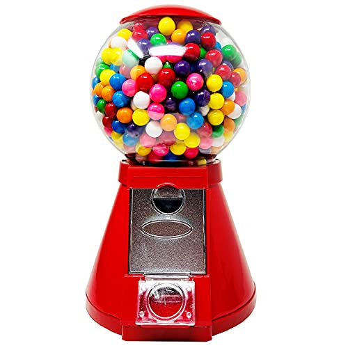 Red Classic Gumball Machine by American Gumball Company, 11-inch