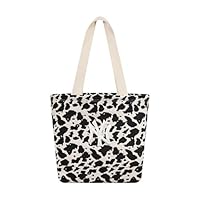 New Era Cow Jacquard Tote Bag 270 - Light Beige One Size, 270 cm - Light Beige, Einheitsgröße