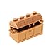 Produktbild LEGO 1x 4738ac01 Schatztruhe | Mittel-Haselnuss