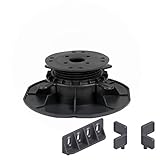 25 Stück Trevendo® Universal Stelzlager & Plattenlager L 45-70 mm für Holz, WPC und Stein