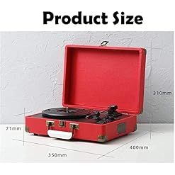 Tourne-Disque, Gramophone, Tourne-Disque Vitesses du Tourne-Disque avec Haut-parleurs stéréo intégrés Prend en Charge la… - Les Beatles, Paul McCartney, John Lennon, RIngo Starr, George Harrison Tourne-Disque, Gramophone, Tourne-Disque Vitesses du Tourne-Disque avec Haut-parleurs stéréo intégrés Prend en Charge la… – Image 2