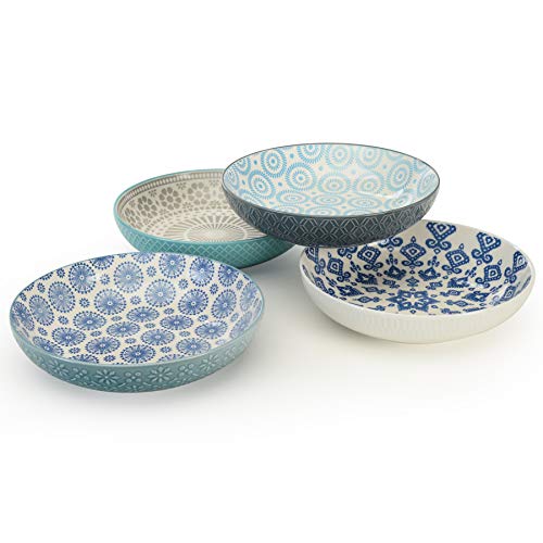 Pad Print 11 Dinner Bowls 8.5