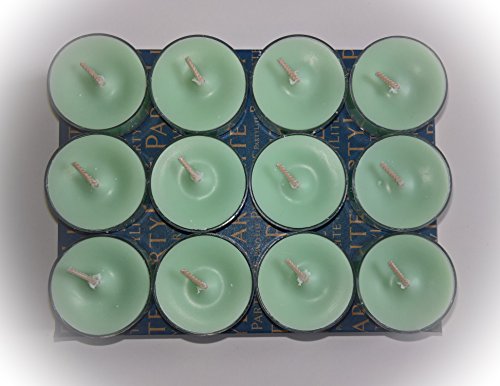 12 Teelichter v0452 HONIGMELONE