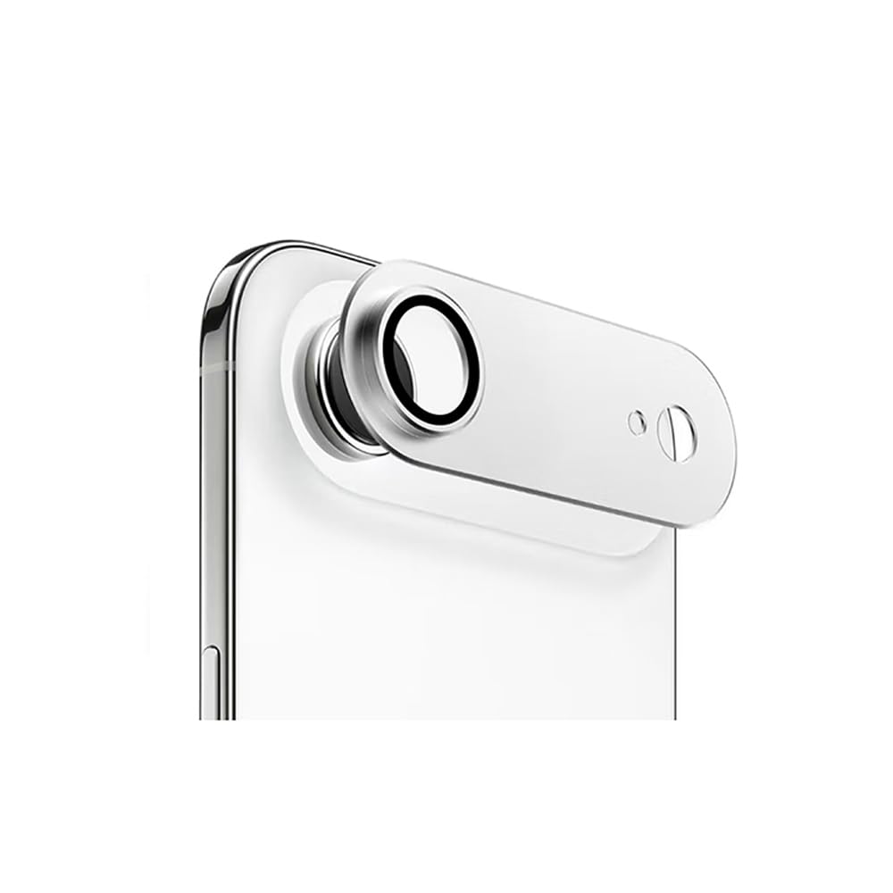 Zore Apple ile uyumlu iPhone 17 Air CL-20 Kamera Lens Koruyucu Gümüş