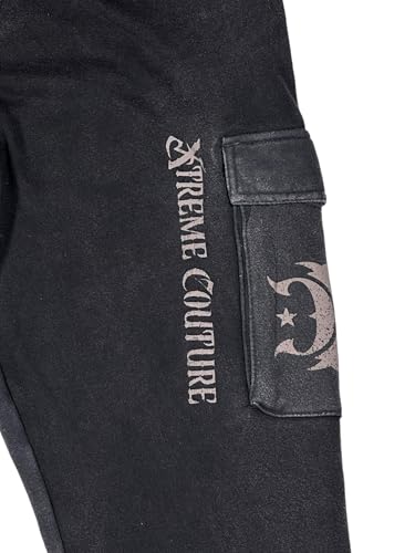 Xtreme Couture by Affliction Men's Sweatpants Jogger Faded Iron3