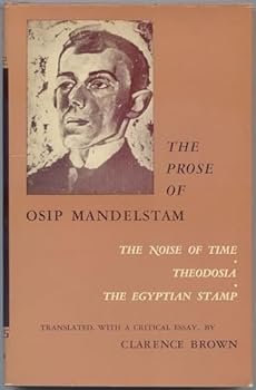 Hardcover The Prose of Osip Mandelstam [Unknown] Book