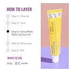 Good Molecules Yerba Mate Wake Up Eye Gel - Yerba Mate, Hyaluronic Acid and Caffeine to Hydrate, Minimize Puffiness and Swelling - Skincare for Face - Image 4