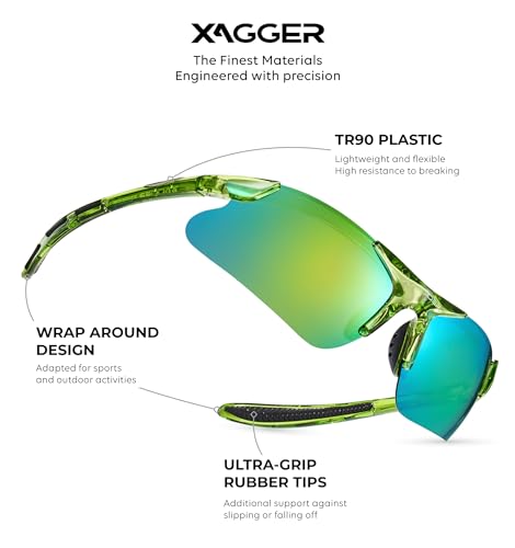 Image of Kids Youth Polarized Sports Sunglasses for Boys Girls Baseball Softball Glasses TR90 Frame