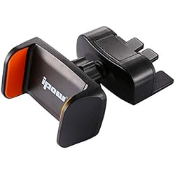 Soporte Móvil Coche Para Ranura De Cd IPOW Mini Soporte Móvil Coche para Ranura de CD de Coche, Soporte Móvil Coche Universal con 360° Rotación para Samsung, Huawei, iPhone, Xiaomi, Motorola, Sony,etc.