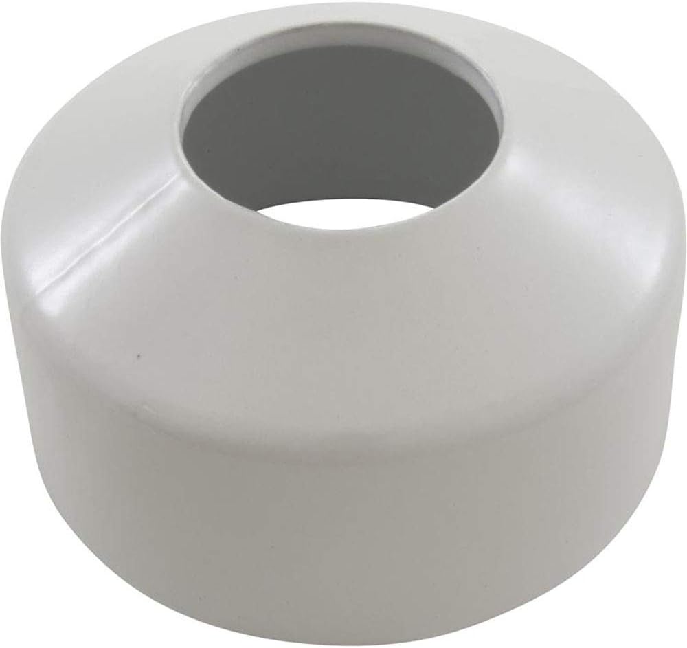 Escutcheon Plate, Extra Tall White Aluminum
