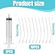 SGERUFZ 10 Stück Jungvögel Füttern Schlauch mit 2 Pcs 10-ml-Spritze, Handfütterungswerkzeug für Baby Vögel und Papageien, Tauben Zubehör, Feeder Futter, Milch, Wasser, Medikamente, Einfach zu Reinigen