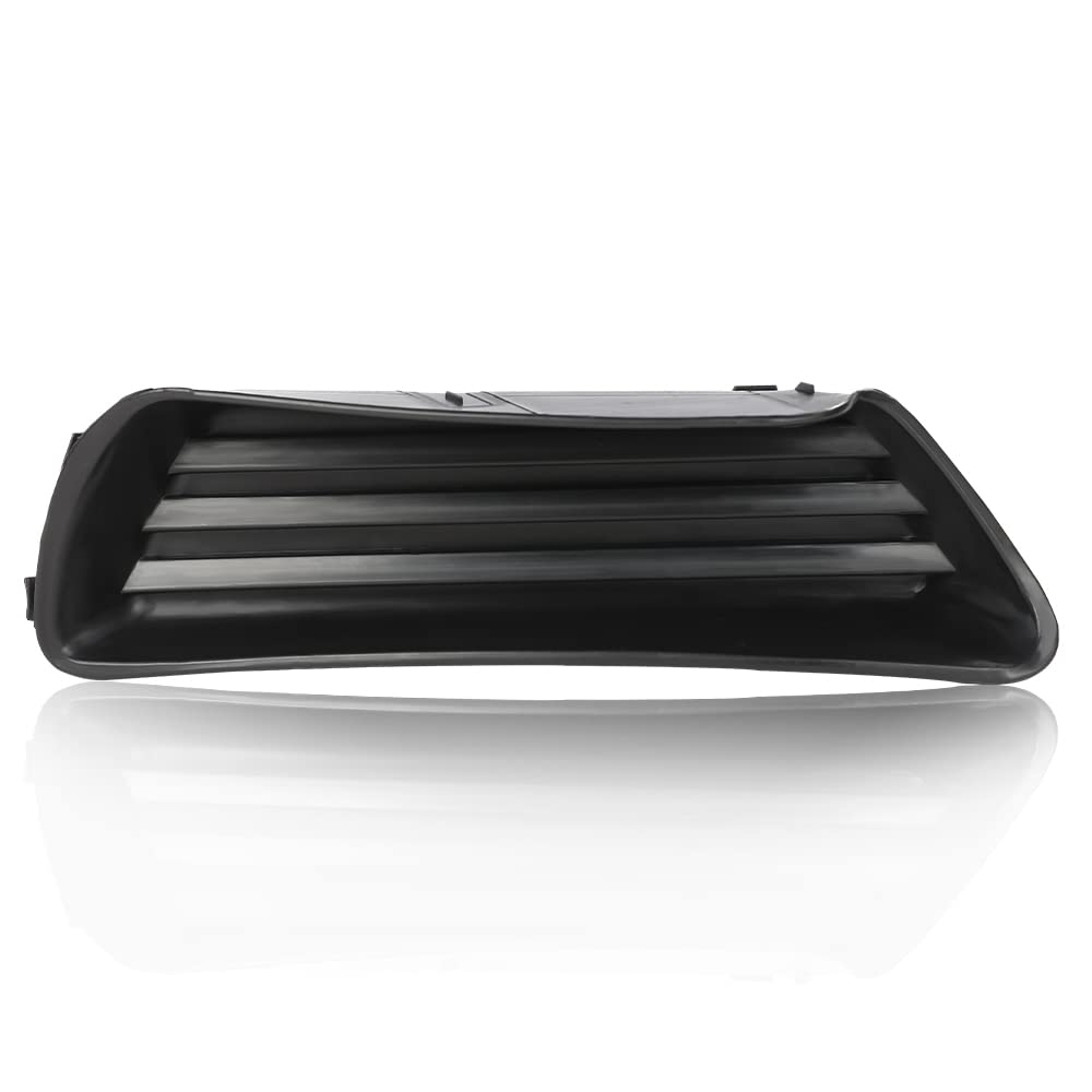 CNNELL Front Bumper Right Fog Light Cover Insert Panel Compatible with 2007 2008 2009 Toyota Camry RH Side Fog Light Cover Insert Panel