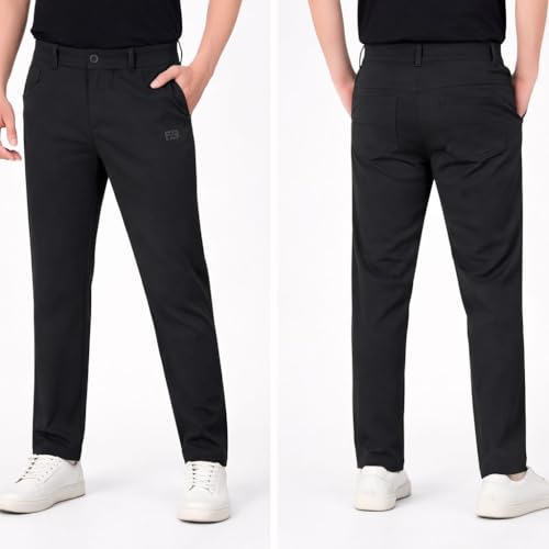 Image of Polo Men's Chino Trousers Casual Straight Fit Pants Modern Style 4-Pocket Pajama