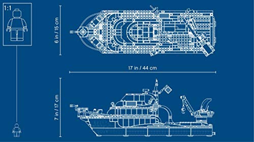 LEGO 41381 Friends Boot für Rettungsaktionen und Legoinsel, Spielzeug für Kinder mit den Minipuppen Olivia, Andrea und Mia… – Ansicht 3