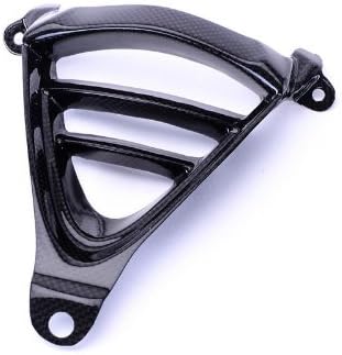 Bestem CBTR-67509-AVC Black Carbon Fiber Air Vent Cover for Triumph Daytona 675 2009 – 2012