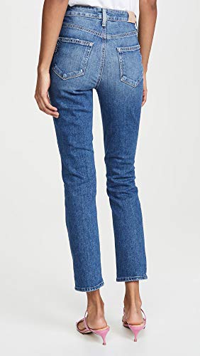 Paige Women's Sarah Slim Jeans, Briony Destructed, Blue, 26 #TOP2