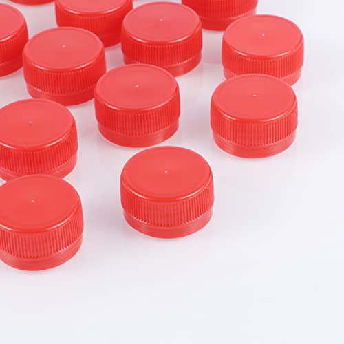Image of Healifty Decor Plastic, 100pcs 30mm Bottles Lids, Container Lids for DIY Craft Development of Childrens Intelligence Puzzle