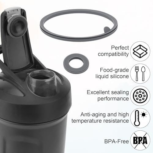 4 unidades de sellos para botella Blenderbottle Strada Flip miniatura 3