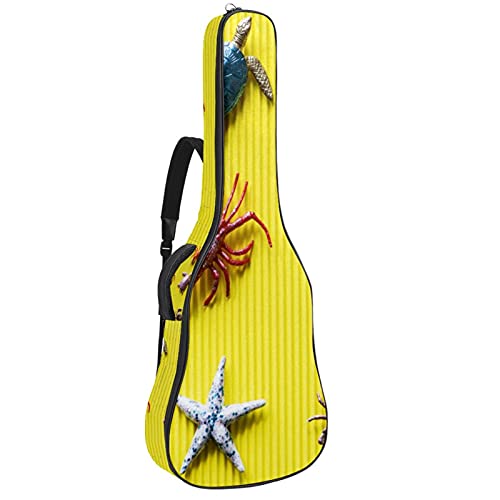 Sac de transport pour guitare folk anti fatigue avec sangle ajustable
