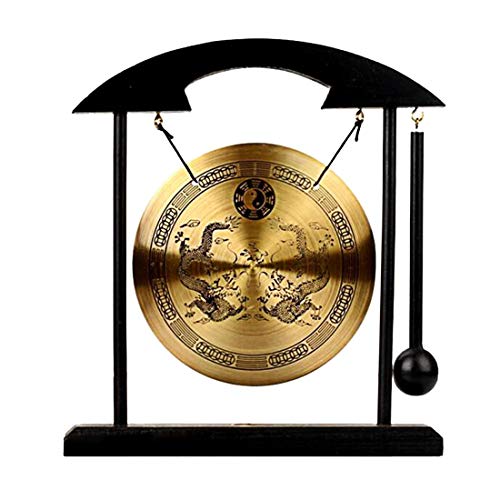 Zen Art Brass Feng Shui Desktop Gong W Fengshuisale Red String Bracelet H1302