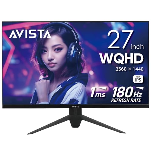 Amazon.co.jp: AVISTA ゲーミングモニター 27インチ 液晶 QHD Fast IPS