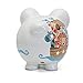 Child to Cherish Ceramic Piggy Bank for Boys, Noah's Ark