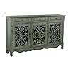 Coaster home furnishings madeline 3 door accent cabinet antique green  urban country home decor