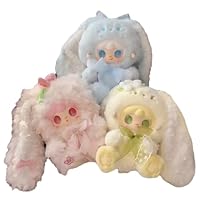 Amazon.co.jp: yooki 400% うさぎの花絮 ぬいぐるみ 35cm ビッグサイズ