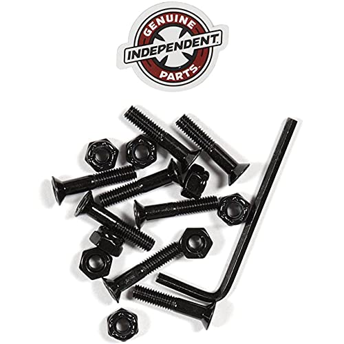 Independent Allen Skateboard Bolt One Size Black #TOP1