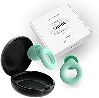 Loop Quiet Ear Plugs for Noise Reduction – Super Soft, Reusable Hearing Protection in Flexible Silicone for Sleep, Noise Sensitivity & Flights - 8 Ear Tips in XS/S/M/L – 27dB Noise Cancelling - Mint