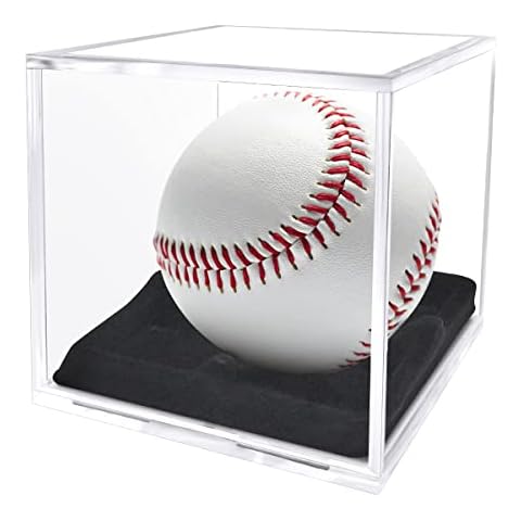 Vitrina de Softball en Caja de Plástico Acrílico Cover