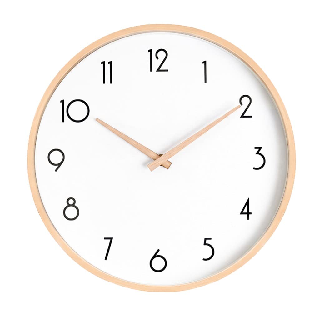Horloge murale salon muette 10 pouces pour décoration maison