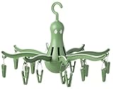 PRESSA IKEA Tendedero colgante 16 pinzas para ropa, Verde