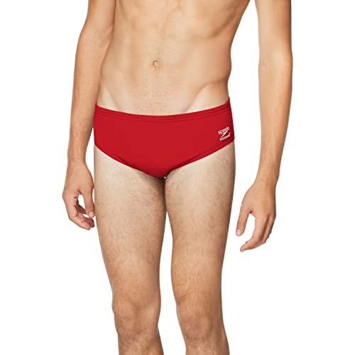 Speedo Mens Swimsuit Brief Endurance+ Solid Adult