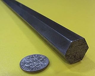 1018 Carbon Steel Hex Rod 15 mm Diameter x 3 Foot Length 1 Piece
