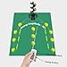BM17 Tennis Ball Machine Electric RC Rechargeable Launcher for Beginner,Tripod Combo for Court,with Adjustable Tripod,Lightweight Tennis Serving Machine