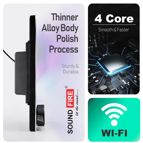 Image of SOUND FIRE Trillion 10.1 Inch 2K Diamond 2GB RAM / 32GB ROM with DSP /QLED /Android Auto /CarPlay Android Car Stereo