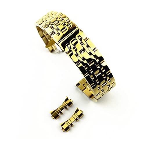 Bracelet de montre acier inoxydable solide double interface universelle robuste