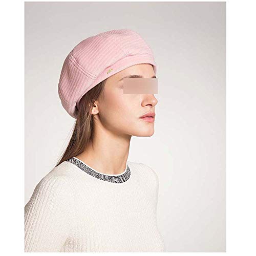 Béret en laine rose JIA JIA isolant et chaud - 5