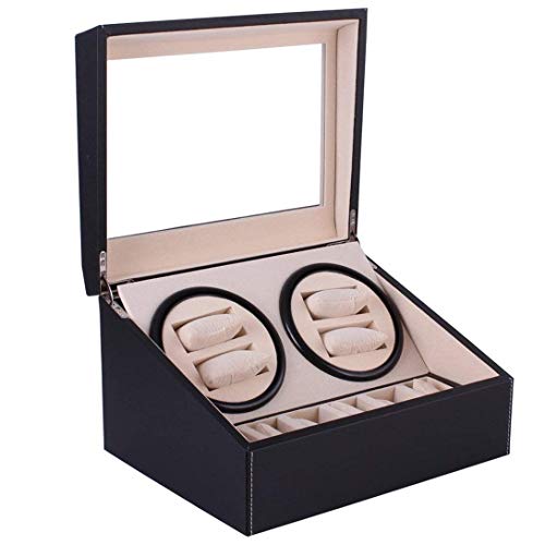 Remontoir automatique montre dans votre chambre avec moteur silencieux et coffret en bois