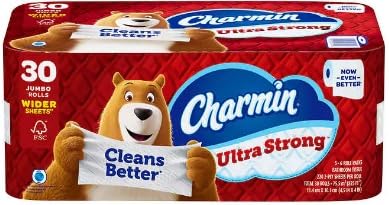 Charmin Ultra Strong Toilet Paper 30 Mega Rolls - EXCLUSIVE LISTINGS OF 442LORIMAR INC