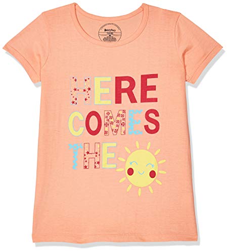 Image of EASYBUY Chest Printed Tee with Solid Pyjama