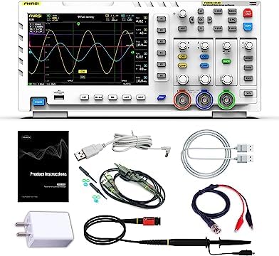 Front view of the FNIRSI-1014D Oscilloscope