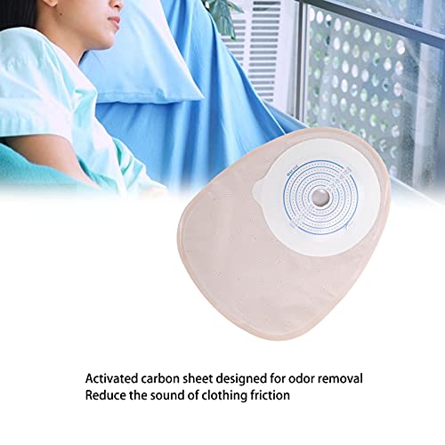 Disposable Colostomy Bags One-Piece Closed Stoma Bag Ostomy, Colostomy Bags Supplies Medicals Drainable Pouch, Ileostomy Ostomy Bag (10 Pcs) #TOP2