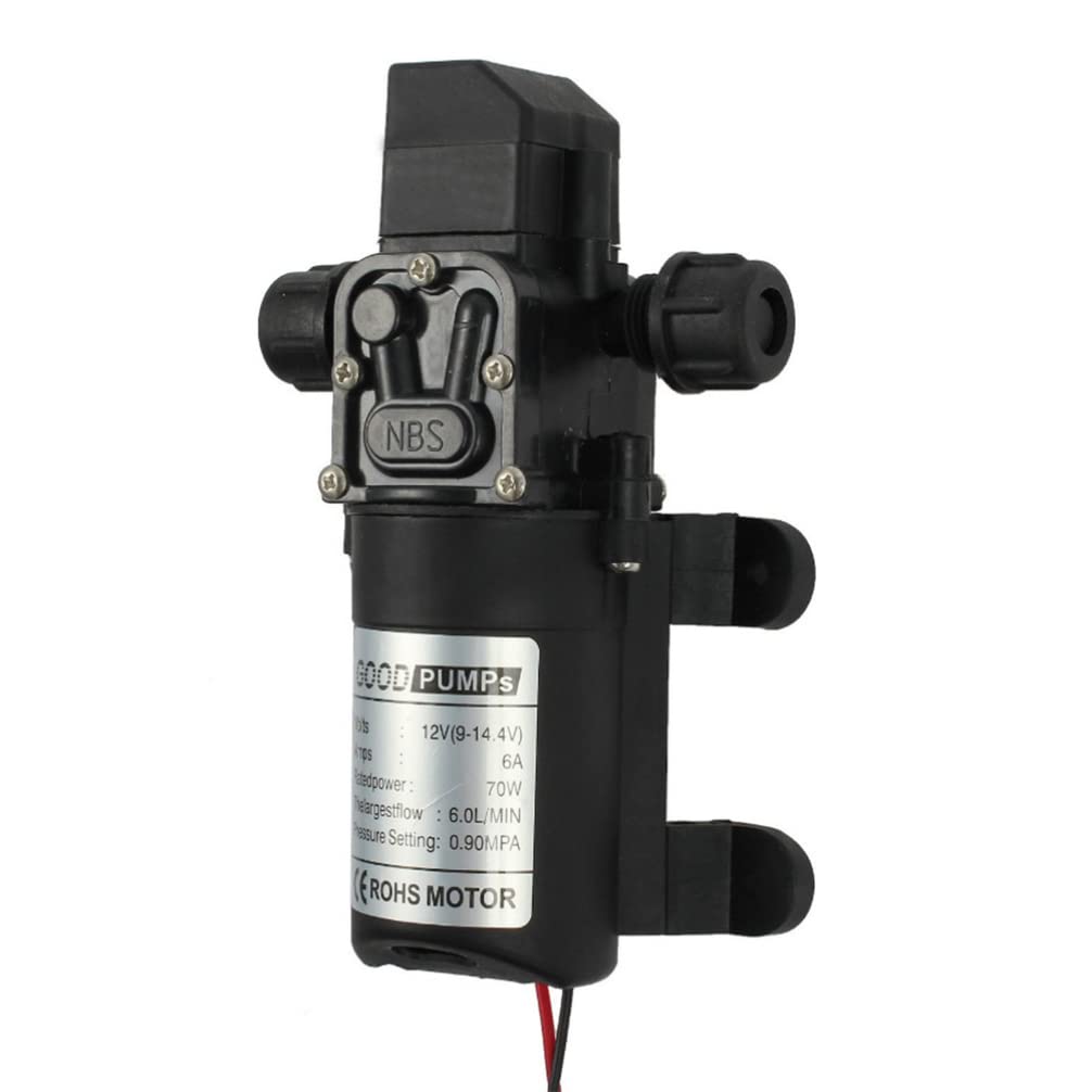 VICASKY 70w Pompe à Membrane Pompe à Eau Haute Pression Auto-amorçante Débit Pour Pulvérisation Et Transfert De Liquides