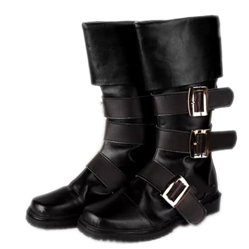 コスプレ靴 コスプレブーツ 撮影コミケ ニーア ヨルハ九号S型 9S アニメ オーダーメイド可 cosplay shoes ハロウィン クリスマス 舞台演出 (25.5cm) [並行輸入品]（Amazon）