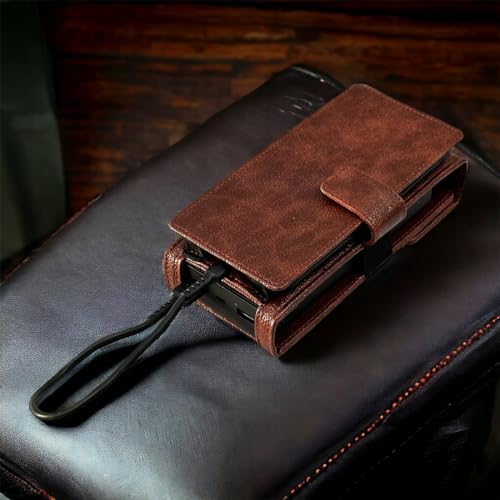 Image of ZAOMA Shock Proof Pouch Case Wallet Cover Protector Compatible for Ambrane 27000mAh Power Bank, Stylo Pro 20W Fast Charging with Loop (PBPLOOP DBRW005)