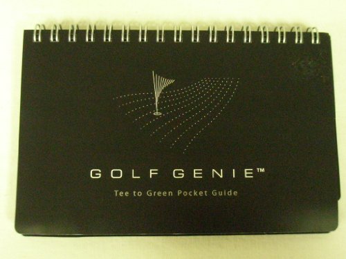 ProActive Sports Golf Gennie Tee to Green Pocket Guide Black