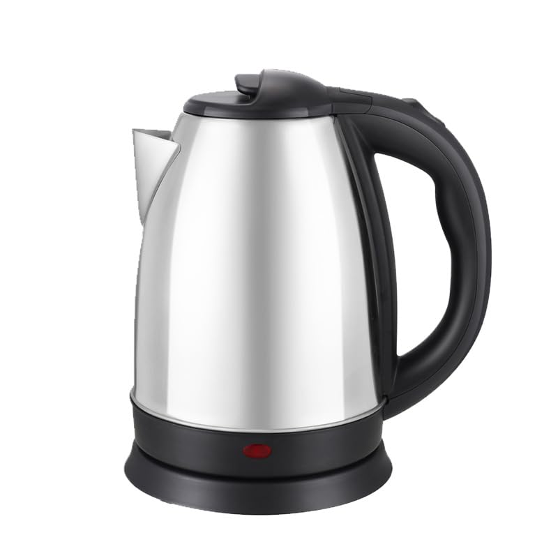 Ccarzzi Electric Kettle, 2L Stainless Steel Kettle 1500W Fast Boil, Automatic Shut Off & Boil-Dry Protection, LED Indicator, BPA-Free, for Home, Office