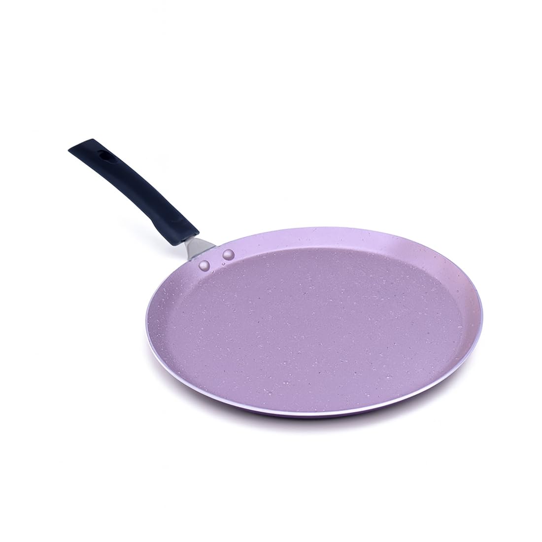 Valencia Non-Stick 28 Cm Dosa Tawa | Cool Touch Bakelite Handle | Pure Grade Aluminium| PFOA Free| 1 Year Warranty | Purple